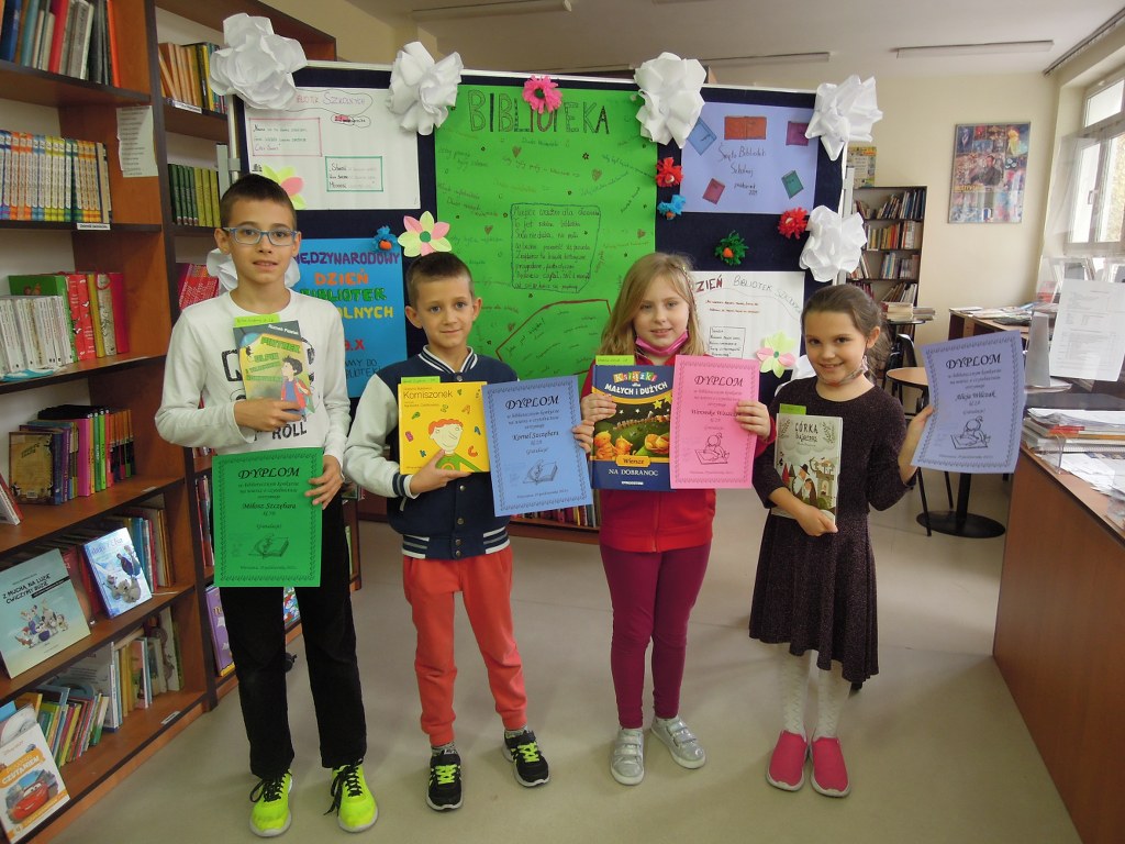 Rozdanie nagród - Konkurs Biblioteczny
