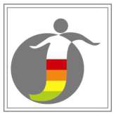 Logo Śródmiejskiego Festiwalu Talentów - kolorowa syrenka na tle szarego koła